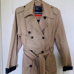 American Eagle Trench Coat Women XL